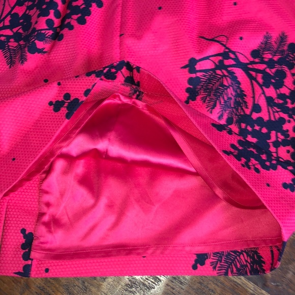 BODEN Stretch Cotton Floral Brocade Dress - Picture 4 of 7